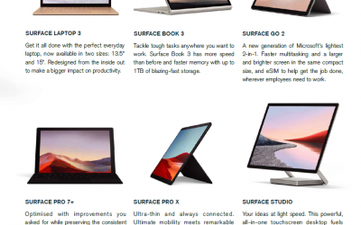 Mawson Tech are now Microsoft Surface Resellers
