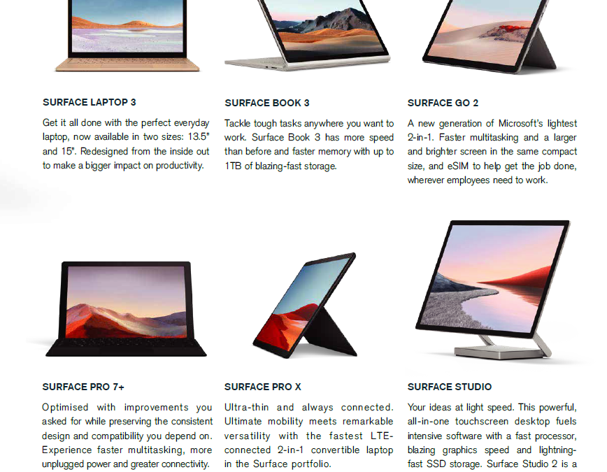 Mawson Tech are now Microsoft Surface Resellers
